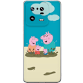 Miniatyrbild 1 av 3: Xiaomi 13 Pro Genomskinligt Skal Greta Gris Familjen George Le