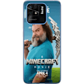 Miniatyrbillede 1 af 3: Xiaomi Redmi 10C Gennemsigtig cover En Minecraft-film