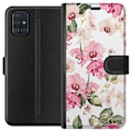Miniatyrbillede 1 af 3: Samsung Galaxy A51 Tegnebogsetui Blomster