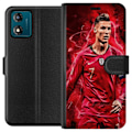 Pikkukuva 1 / 3: Motorola Moto E13 Lompakkokotelo Ronaldon Taidot - CR7 Suunnit
