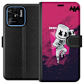 Pikkukuva 1 / 3: Xiaomi Redmi 10C Lompakkokotelo Marshmello Fortnite Skin Emote Gaming DJ Hahmo Suosittu Aihe Lapsi Nuori Trendi
