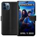 Miniatyrbillede 1 af 3: Apple iPhone 12 Pro Tegnebogsetui En Minecraft-film