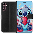 Miniatyrbillede 1 af 3: Samsung Galaxy A14 5G Tegnebogsetui Strawberry Stitch