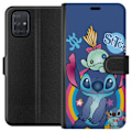 Pikkukuva 1 / 3: Samsung Galaxy A71 Lompakkokotelo Stitch ja ystävä