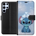 Miniatyrbillede 1 af 3: Samsung Galaxy S24 Ultra Tegnebogsetui Stitch Hoppende Glæde - Sjovt Design til Gave