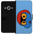 Miniatyrbillede 1 af 3: Samsung Galaxy Xcover 3 Tegnebogsetui Bold Bot Head