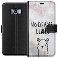 Pikkukuva 1 / 3: Samsung Galaxy S8 Lompakkokotelo Llama Marmori