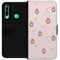 Pikkukuva 1 / 3: Huawei P40 lite E Lompakkokotelo Labubu Neon Pop - Neonvärinen pop art hirviö