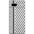 Pikkukuva 1 / 3: Google Pixel 7a Läpinäkyvä kuori Palestiinalainen kuvio - perinteiseen tyyliin inspiroima keffiyeh-kangas
