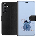 Miniatyrbillede 1 af 3: Samsung Galaxy A25 Tegnebogsetui Stitch Hjerter