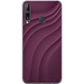 Kompatibelt Mobildeksel til Huawei P40 lite E Plommebølger lila