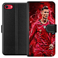 Pikkukuva 1 / 3: Apple iPhone SE (2020) Lompakkokotelo Ronaldon Taidot - CR7 Su