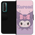 Miniatyrbilde 1 av 3: Huawei P smart 2021 Lommeboketui Kuromi Kawaii