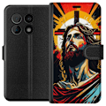 Pikkukuva 1 / 3: OnePlus 10 Pro Lompakkokotelo Jeesus ja Kortti - uskonnollinen