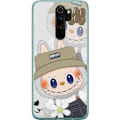Pikkukuva 1 / 3: Xiaomi Redmi Note 8 Pro  Läpinäkyvä kuori Labubu Minimal Mood - Yksinkertainen ja tyylikäs hirviösuunnittelu