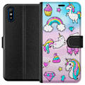 Miniatyrbillede 1 af 3: Xiaomi Redmi 9A Tegnebogsetui Unicorn