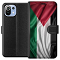 Miniatyrbillede 1 af 3: Xiaomi Mi 11 Lite Tegnebogsetui Palestinaflaget – ikonisk frihedssymbol i rød, sort, hvid og grøn