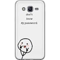 Miniatyrbild 1 av 3: Samsung Galaxy J5 Genomskinligt Skal You Don’t Know My Password – edgy textmotiv med attityd