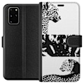 Miniatyrbilde 1 av 3: Samsung Galaxy S20+ Lommeboketui Leopard Faces