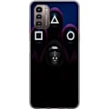 Pikkukuva 1 / 3: Nokia G21 Läpinäkyvä kuori Squid Game Kausi 3 Uudet Ikoni Suosittu Sarja TV Motiivi Aasialainen Draama Trendikäs Graafinen Suunnittelu