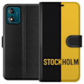 Miniatyrbilde 1 av 3: Motorola Moto E13 Lommeboketui Stockholm – fotball