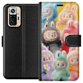Pikkukuva 1 / 3: Xiaomi Redmi Note 10 Pro Lompakkokotelo Labubu Luonnos Tyyli