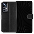 Miniatyrbillede 1 af 3: Xiaomi 12T Pro Tegnebogsetui Sorte Bølger