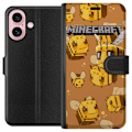 Pikkukuva 1 / 3: Apple iPhone 16 Lompakkokotelo Minecraft Bi