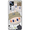 Pikkukuva 1 / 3: Xiaomi 12T Pro Läpinäkyvä kuori Labubu Minimal Mood - Yksinkertainen ja tyylikäs hirviösuunnittelu