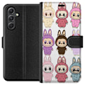 Miniatyrbillede 1 af 3: Samsung Galaxy A35 Tegnebogsetui Labubu Pink Monster - Popkuns