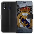 Kompatibelt Plånboksfodral till Samsung Galaxy A40 Real Madrid