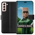 Miniatyrbilde 1 av 3: Samsung Galaxy S21 Lommeboketui A Minecraft Movie
