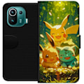 Miniatyrbillede 1 af 3: Xiaomi Mi 11 Pro Tegnebogsetui Pixelmonster spillestil - farverig design til retro-elskende gamere