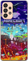 Kompatibelt Mobilskal till Samsung Galaxy A33 5G Minecraft