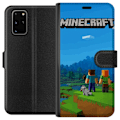 Miniatyrbild 1 av 3: Samsung Galaxy S20+ Plånboksfodral Minecraft Key Art