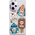 Miniatyrbilde 1 av 3: Xiaomi Redmi Note 12 Pro Gjennomsiktig deksel Labubu figure sa
