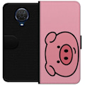 Pikkukuva 1 / 3: Nokia G20 Lompakkokotelo Kawaii Piggy