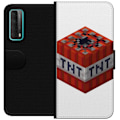Miniatyrbillede 1 af 3: Huawei P smart 2021 Tegnebogsetui Minecraft TNT