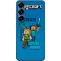 Pikkukuva 1 / 3: Samsung Galaxy S25+ Läpinäkyvä kuori Minecraft Luolastot