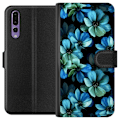 Miniatyrbillede 1 af 3: Huawei P20 Pro Tegnebogsetui Blomster