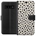 Pikkukuva 1 / 3: Samsung Galaxy S10 Lompakkokotelo Dot Dance