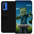 Miniatyrbillede 1 af 3: Xiaomi Redmi Note 9 4G Tegnebogsetui A Minecraft Movie