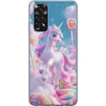 Pikkukuva 1 / 3: Xiaomi Redmi Note 11S Läpinäkyvä kuori Yksisarvinen Candy Pastel Kawaii Suunnittelu Söpö Suosittu Väri Graafinen Trendi Lapsen Teema Fantasia Ta