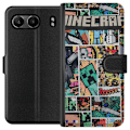 Pikkukuva 1 / 3: OnePlus Nord 4 Lompakkokotelo Minecraft Taide