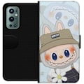 Pikkukuva 1 / 3: OnePlus 9 Pro Lompakkokotelo Labubu hattuineen - Pop Mart -hahmo Mr. Butcher retrotyylillä ja luonteella