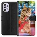 Miniatyrbild 1 av 3: Samsung Galaxy A52s 5G Plånboksfodral Kattunge Elgitar