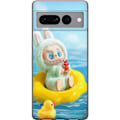 Miniatyrbild 1 av 3: Google Pixel 7 Pro Genomskinligt Skal Labubu Stripe Attack –