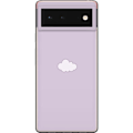 Pikkukuva 1 / 3: Google Pixel 6 Läpinäkyvä kuori Lila Pilvi - minimalistinen pilvi lila taustalla