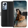 Kompatibel Tegnebogsetui til Xiaomi 12 Pro Hest