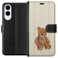 Miniatyrbillede 1 af 3: Samsung Galaxy S25 Edge Tegnebogsetui Lille Teddy – klassisk teddy i enkel design